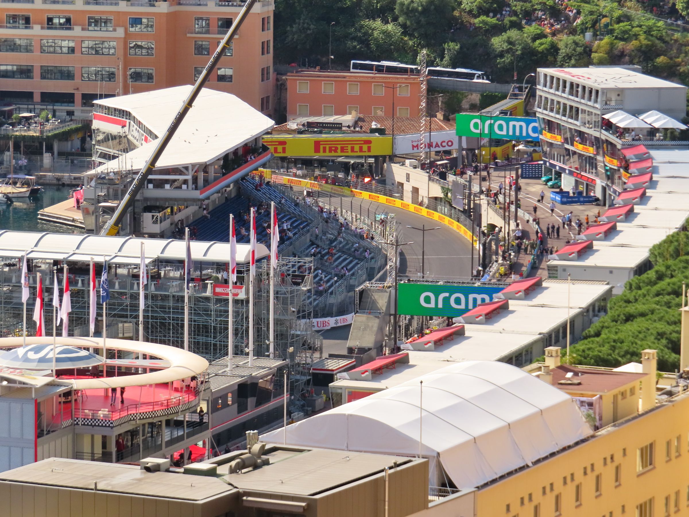 The Monaco street circuit